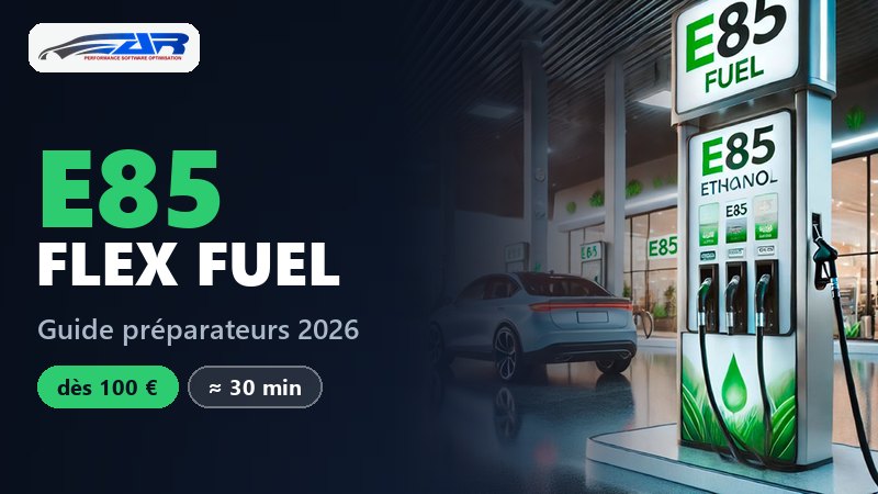 Fichier E85 Flex Fuel pour préparateurs