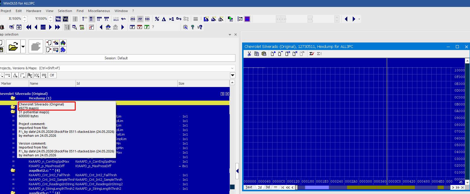 DAMOS map pack for ACDelco E41 OS 12730511 — damos full map pack