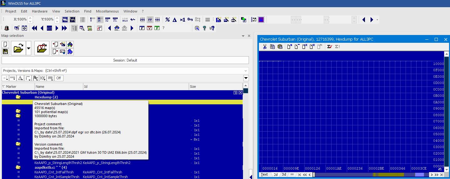 DAMOS map pack for ACDelco E66 OS 12716399 — damos full map pack